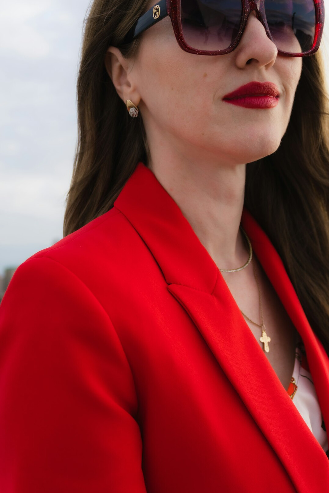 Portrait of a professional woman in a blazer