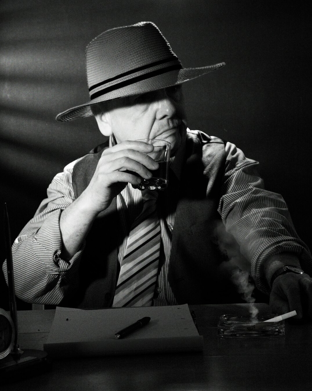detective investigating case